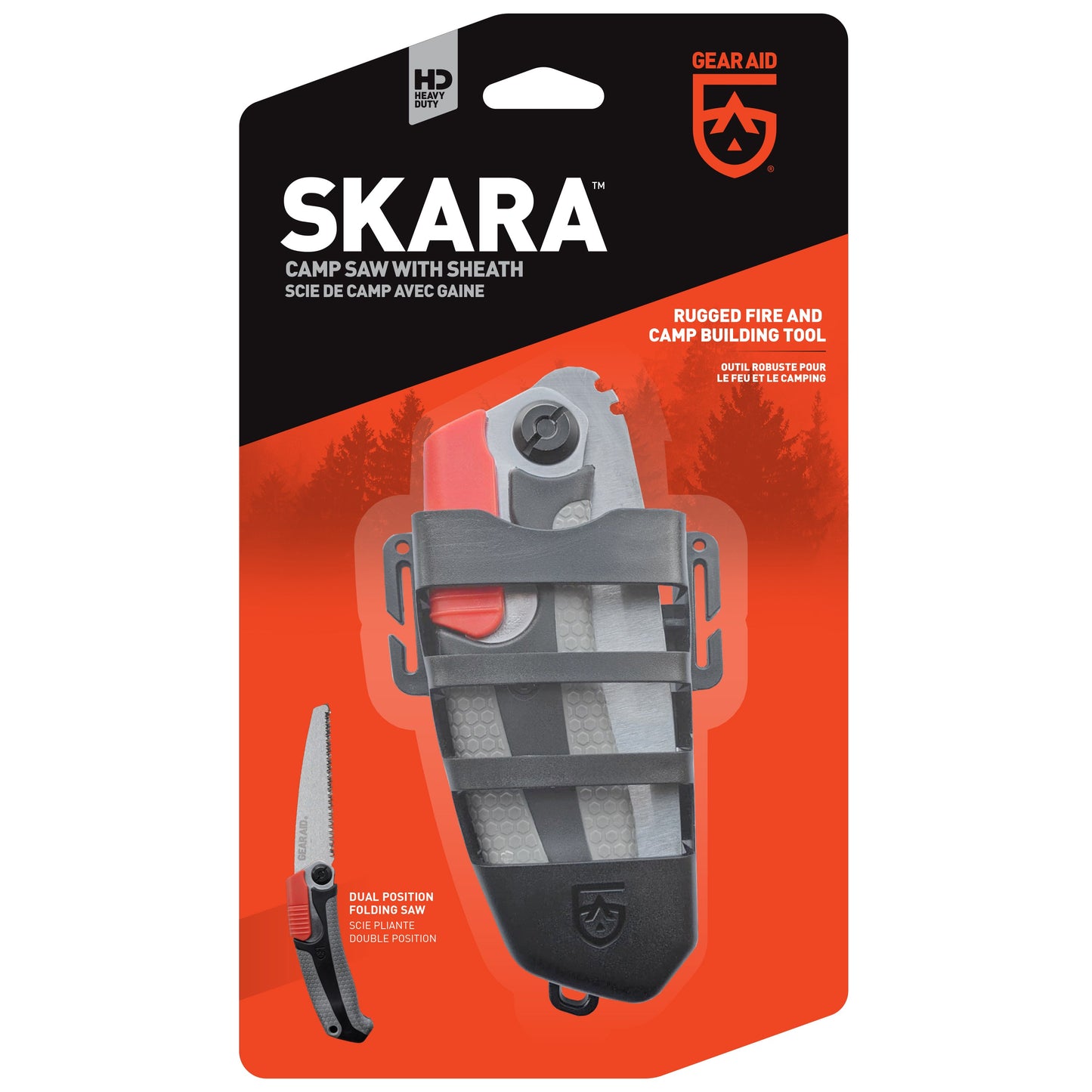 Skara Camp Saw with Sheath