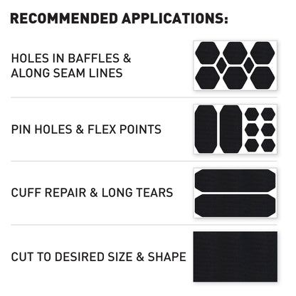 Tenacious Tape Pre-Cut Repair Tape
