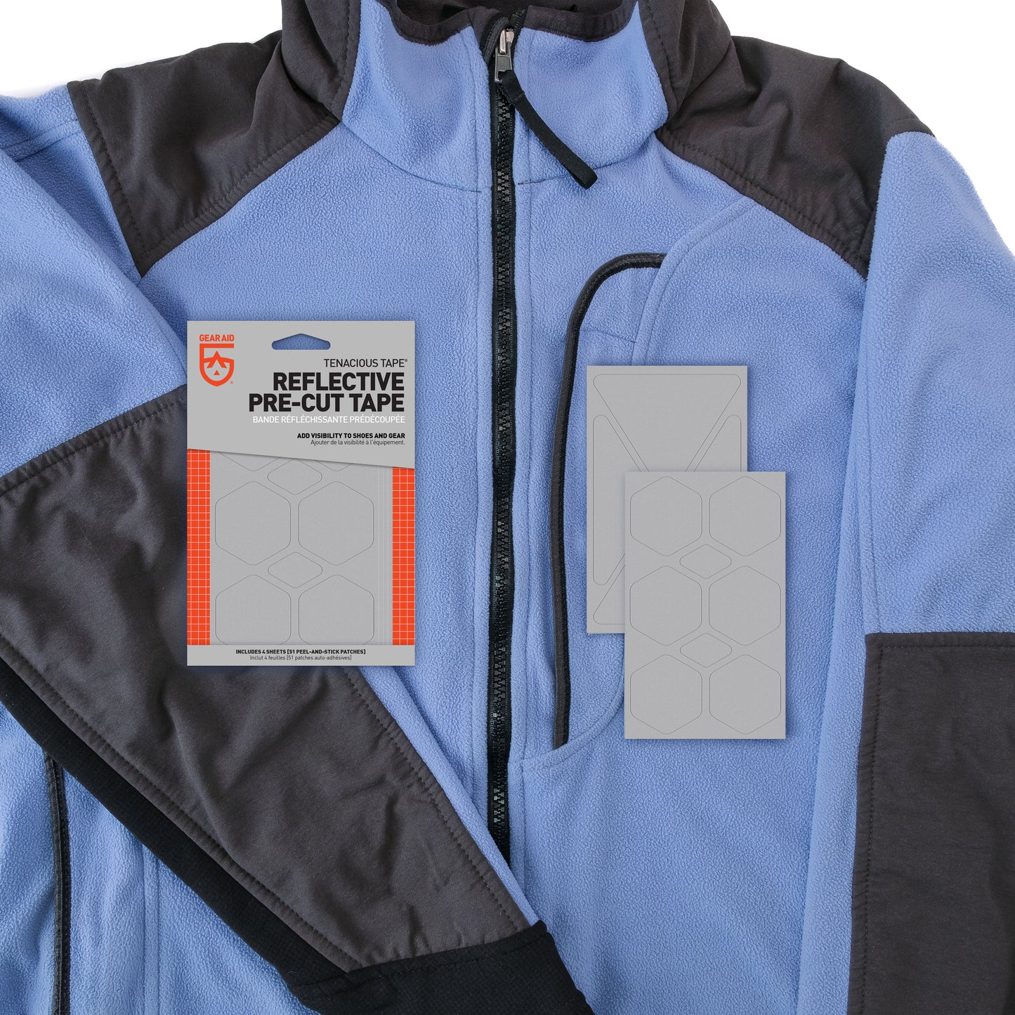 Tenacious Tape Reflective Patches