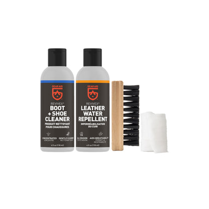 Boot care kit leather