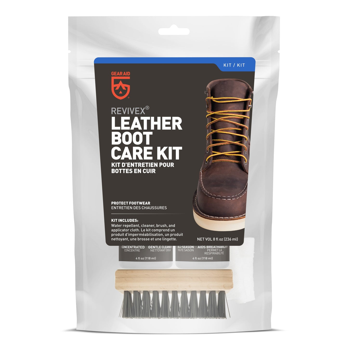 Boot care kit leather