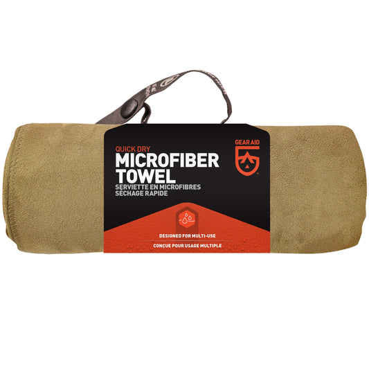 Quickdry Microfiber Towel in Coyote Color