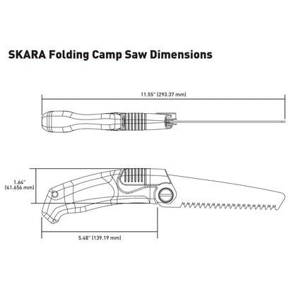 SKARA Camp Saw with Sheath