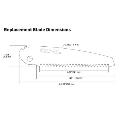 SKARA Camp Saw with Sheath