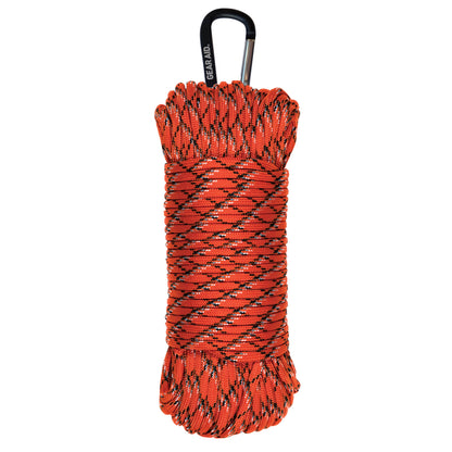 GearAid paracord in reflective orange color