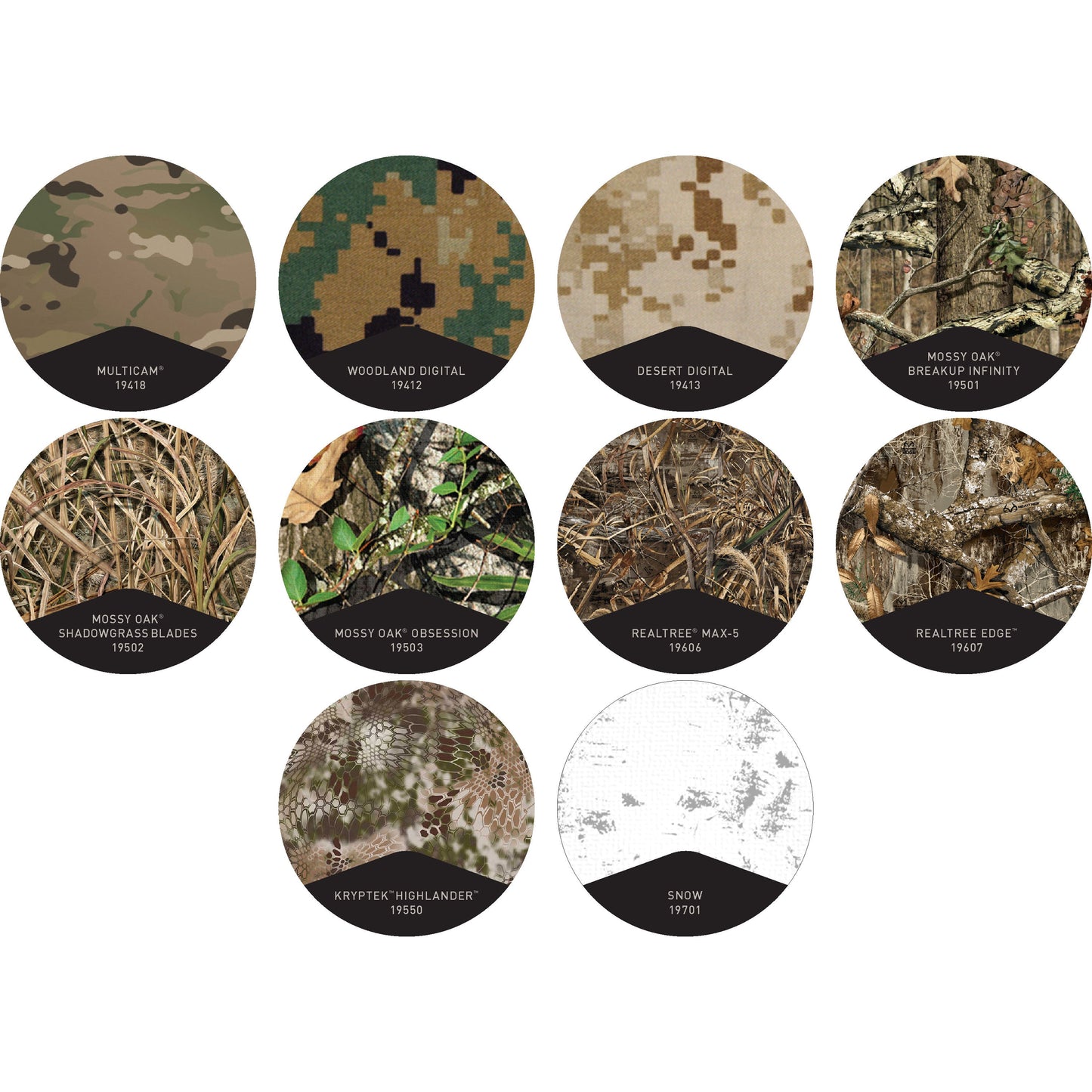 GearAid Camo form patterns